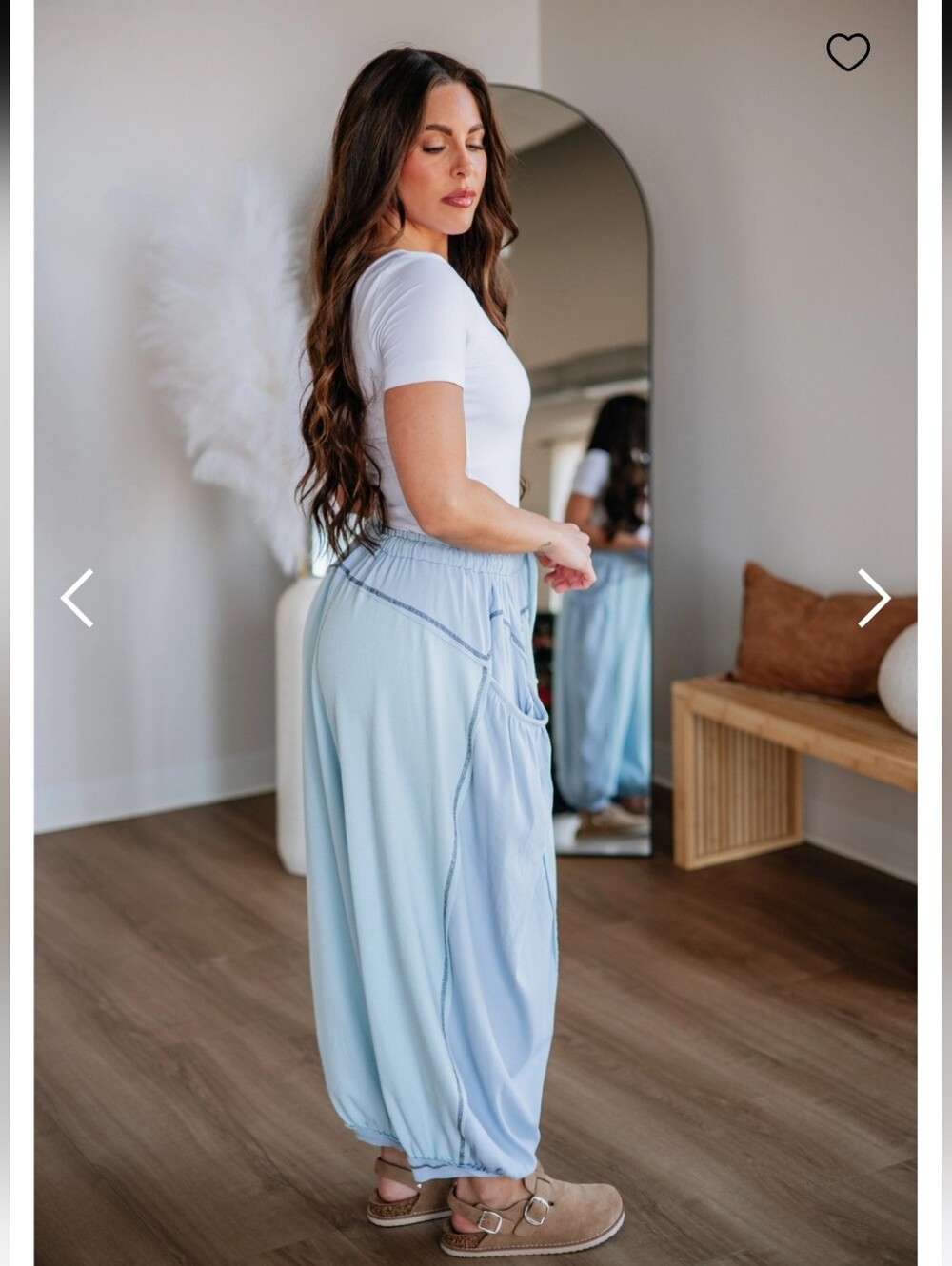 POL Sky Blue Joggers - Picture 7 of 9